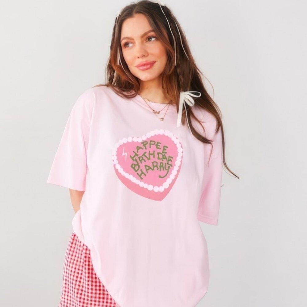 Happee Birthdae Harry Wizard Fan Gift Retro Cake Streetwear T-Shirt